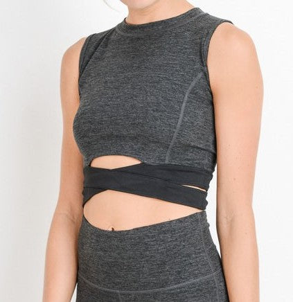 Peekaboo Bandage Sleeveless top